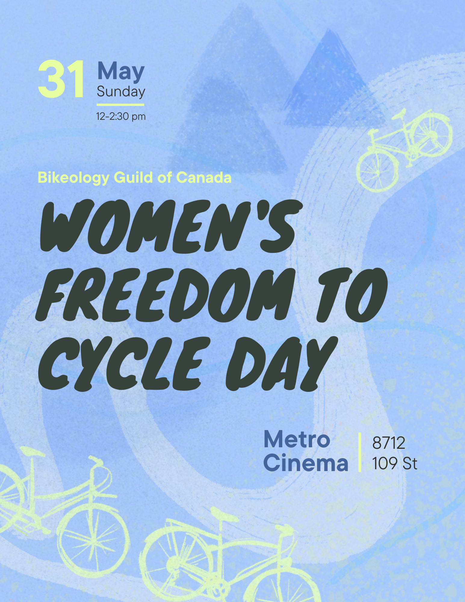 Bikeology May 31 Event Poster V2